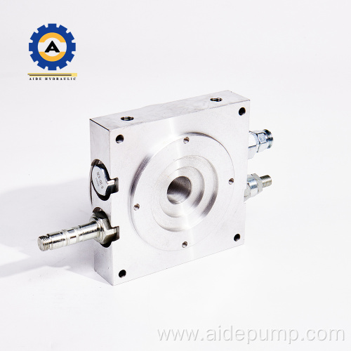 Hydraulic station power unit valve block